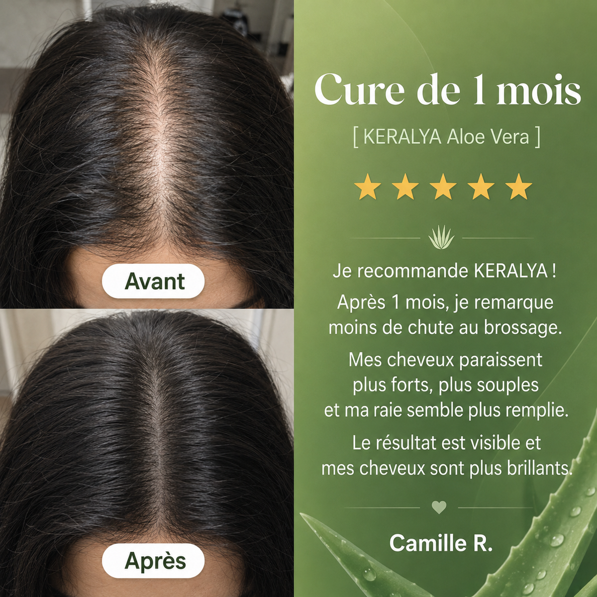 Serum capillaire en capsules huile marocaine soin nourrissant cheveux secs et abimes